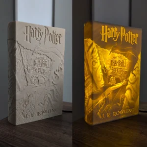✨ Harry Potter Lithophane Boxen: Magie tot Leven Gewekt in 3D!